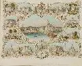 William John Cooke, Souvenir de Dresde, Kolorierter Stahlstich