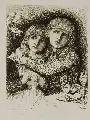 Hubert von Herkomer, The babes in the wood, 1880, Radierung