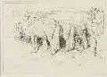 Charles Georg Lewis, The Stable, Radierungen