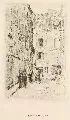 Ernst Oppler, Eine Gasse in Dieppe