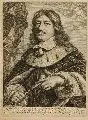 Jan de Visscher, Friedrich Wilhelm Markgraf von Brandenburg. 2. H. 17. Jh, Kupferstich nach einem Gemälde von G