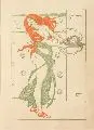 Wilhelm Volz, Salome, 1896, Farblithographie