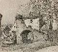 Walter Köhler, Betzenstein, 1930, Federzeichnung in Tusche und Bleistiftzeichnung