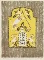 Anatoli Kaplan, tschetwerti schisab, 1958, Farblithographie