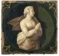 Adolf Senff, Der Glaube, Um 1830, Öl auf Leinwand