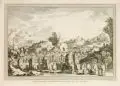 Frans de Bakker, Chinesisches Leichenbegaengniss, 1749, Kupferstich
