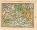 Matthäus I Merian, Saxoniae superioris Lusatiae, Misnia, Um 1650, Kolorierter Kupferstich