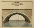 Johann Wilhelm Stör, Abbildung des Bekannten Brücken Männgens an der Königl. Elb-Brucke, Um 1750, Kolorierter Kupferstich