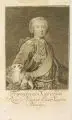 Johann Christoph Sysang, Franciscus Xaverius..., 1748, Kupferstich. "Reg: Polon: et Elect: Saxon: Princeps." Unterhalb der Darstellung signiert "Sysang", datiert und ausführlich betitelt