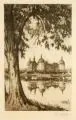Georg Jahn, Blick auf Schloß Moritzburg