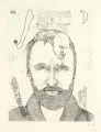 Thomas Ranft, ich Morgner bin II, 1988, Radierung