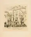 Hugo Steiner-Prag, Aus Sevilla, 1925, Farblithographie