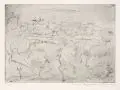 Gussy Hippold-Ahnert, Landschaft mit Obstbäumen