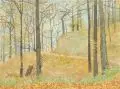 Fritz Tröger, Ansicht aus der Eisenachausstellung. Mitte 20. Jh, Aquarell