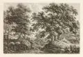 Carl Wilhelm Kolbe, Waldpartie, Um 1790, Radierung