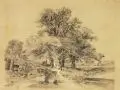 Rudolph von Türcke, Capri, Bleistiftzeichnungen