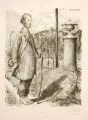Hans Baluschek, Ein Stromer, 1920, Lithographie