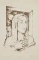 Johann Vincenz Cissarz, Nocturno, 1929, Lithographie