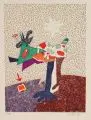 Otmar Alt, Tante Berta, 1974, Carborundum-Radierung