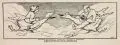 Walther Witting, Journalisten-Duell, 1920, Federzeichnung