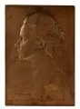 Paul Sturm, Zwei Bildnisse im Profil, 1905, Bronzeguß