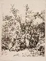 Der verlorene Sohn bei dem Pächter by gen. Dietricy Christian Wilhelm Ernst Dietrich, 1756, Radierung, offered Mar 2008