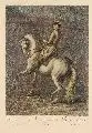 Johann Elias Ridinger, Passagieren an der Wand links