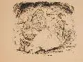 Josef Eberz, Zwei Mütter, 1915, Kreidelithographie