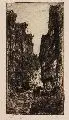 Walter Zeising, Hamburg, 1921, Radierung