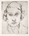 Erhard Hippold, Trude, Radierung