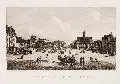 Louis Schulz, Ansicht der Dresdner Neustadt nach Belotto, Um 1890, Radierung