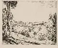 Otto Fischer, Gebirgslandschaft. 1. H. 20. Jh