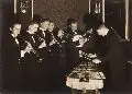 Ursula Richter, Musiker mit Blasinstrumenten, Um 1920, Silbergelatineabzug