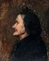 Wilhelm Eilers, Porträt einer alten Frau, Um 1880, Öl auf Leinwand