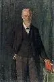 Otto Sohn-Rethel, Bildnis Prof. Grainer (?), 1917, Öl auf Leinwand