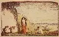 Ludwig von Hofmann, Sonnige Tage, 1897, Farblithographie. auf chamoisfarbenem Papier
