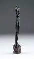 W. Schröder, Männlicher Akt, 1975, Bronze, dunkelbraun patiniert