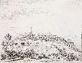 Karel Dujardin, Landschaft - Blatt 9, 1658, Radierung