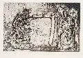 Steffen Volmer, Der große Angriff bringt Klärung, 1983, Aquatintaradierung
