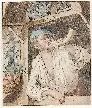 Bernardus Schreuder, Der Bäcker, Um 1775, Farbradierung nach Adriaen van Ostade