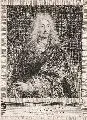 Jean Daullé, Portrait eines Mannes, 1732, Kupferstich nach De Troye