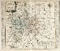 Tobias Conrad Lotter, Accurate Geogr. Delineation derer zum Chursaechs. Gebürgisch. Creisse gehörigen Aemmter Augustusburg..., 1758, Kolorierter Kupferstich auf gleichmäßig gebräuntem Bütten