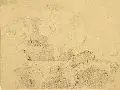 Zwei Studien zur Odyssee by Friedrich Johann Christian Ernst Preller d.Ä., Bleistiftzeichnung auf leicht gebräuntem Papier, offered Mar 2007