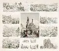 Ernst Christian Schmidt, Südwest-Deutschland, Um 1850, Kolorierter Stahlstich