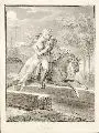 Johann David Schubert, Leonore, Um 1800, Federzeichnung in Tusche