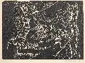 Alfred Lomnitz, Figuren, 1919, Linolschnitt
