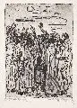 Wilhelm Oesterle, Begeisterung, 1922, Radierung auf chamoisfarbenem Bütten