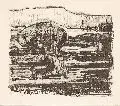 Nuria Quevedo, Spanische Landschaft, Lithographie