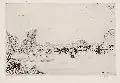 Walter Zeising, Paris, 1906, Radierung auf Van-Gelder-Zonen-Bütten