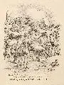 Heinrich Zille, Als das Freibad aufkam, 1919, Lithographie